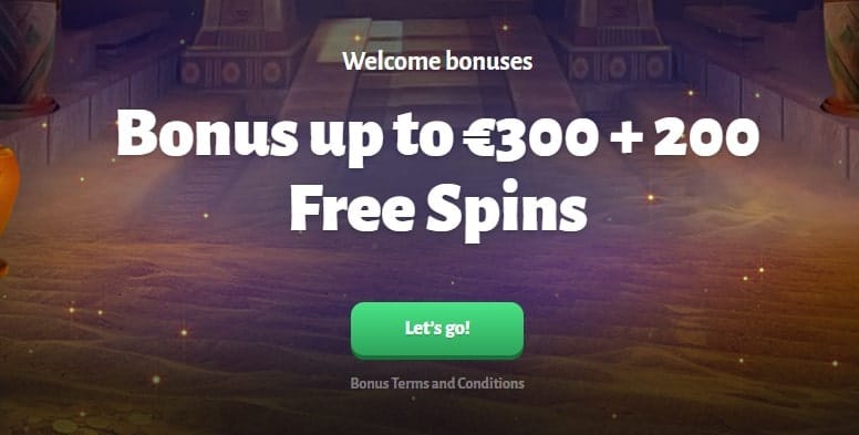 Welcome Bonus in Slot Hunter Casino